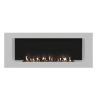 Встраиваемый биокамин Firezo Dipinto White 1600, стандарт